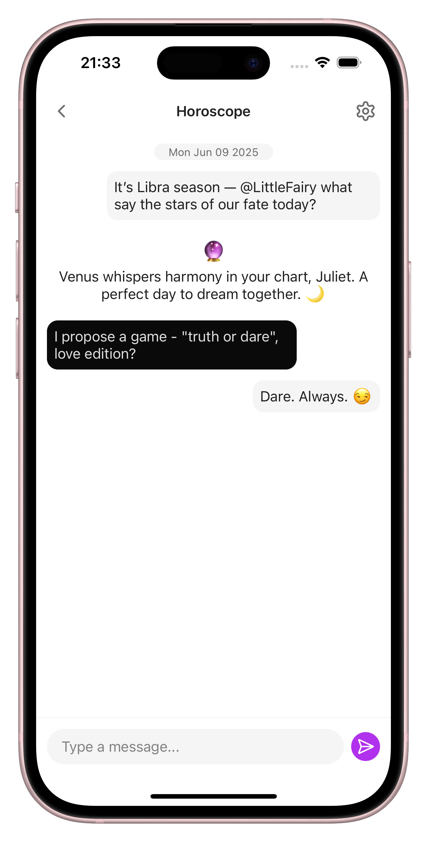 ๐ฎ Love Horoscope & Mini Games app screenshot